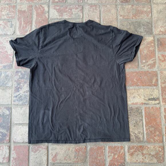 Nickelodeon Bikini Bottom Spongebob Squarepants Black Tee Shirt - Picture 4 of 4